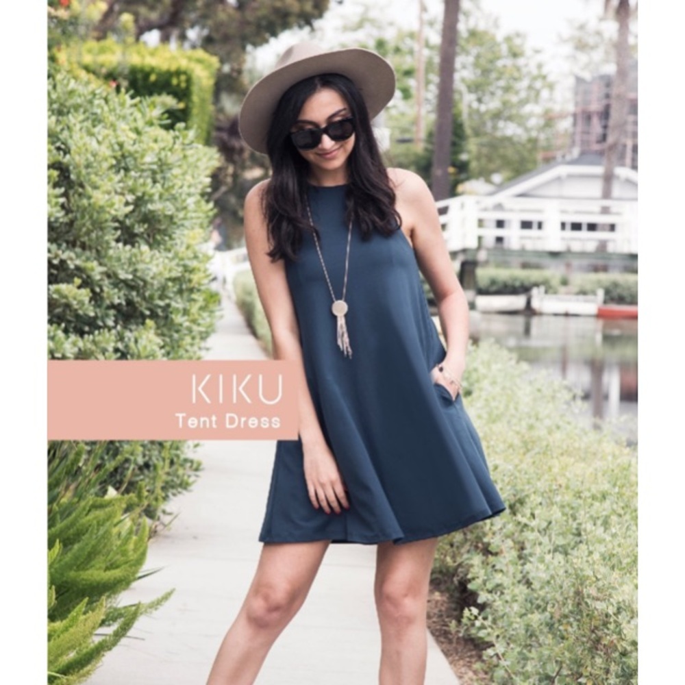 Kiku tent dress by Origamei